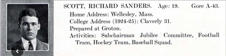 Richard Sanders Scott 1904 - 1942